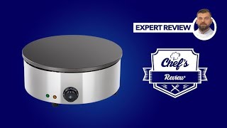 Crêpes maker Royal Catering RCEC3000R  Expert Review [upl. by Umberto267]