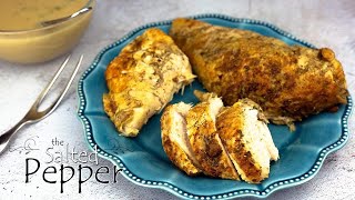 How to make a Turkey Breast in the Ninja Foodi  Pressure Cooked amp Air Crisped [upl. by Ardnasella]