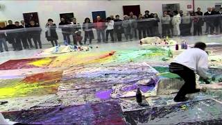 Shozo Shimamoto  Performance al Magi900 Italy [upl. by Nnyleak]