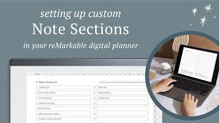 Customize your reMarkable 2 planner like a pro [upl. by Eduino760]