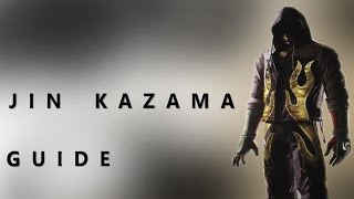 Jin Kazama Guide Tekken Tag 2 [upl. by Ebanreb]