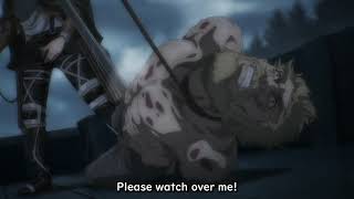 Zeke Explodes  Attack on Titan Season 4 episode 15 [upl. by Sirtimid746]