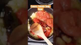 Dupe recipe for Panera Tomato Soup tomatosoup easyrecipe soup souprecipe panerabread tomato [upl. by Nipha739]