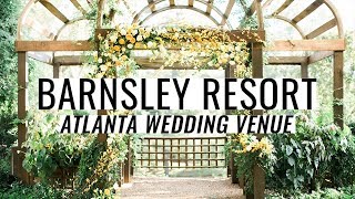 Atlanta Wedding Venue Barnsley Resort [upl. by Livi]