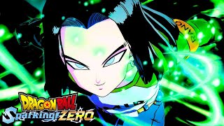 NEW Android 17 Gameplay  Dragon Ball Sparking Zero [upl. by Tsirc]