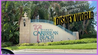 Disney  Travel Day to Caribbean Beach Resort [upl. by Neitsirk]