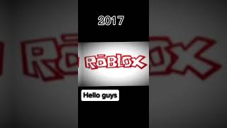 Roblox Logo evoulution 20242006 [upl. by Sixele]