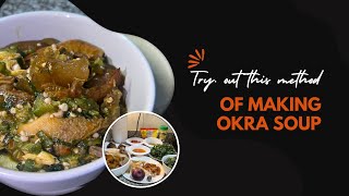 Make The Most Delicious Crunchy Okra Soup With Special Ingredient [upl. by Modern570]