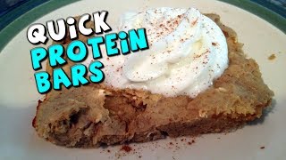 Easy Homemade Protein Bars with Rolled Oats [upl. by Morehouse649]