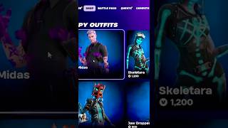 Today items shop Shadow Midas Return  Fornite fortnite shadowmidas fyp [upl. by Fidel]