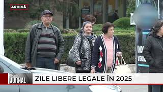 ZILE LIBERE LEGALE ÎN 2025 [upl. by Mahmoud]