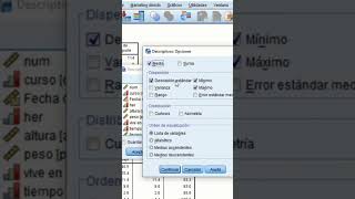 Elección de variables en spss spss [upl. by Odama475]