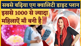 Improve Eggs Quality For Conceive Pregnancy  Hindi 2024 [upl. by Acisseg]