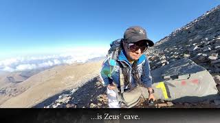 Psiloritis 2456m the highest mountain on Crete Greece 4K video [upl. by Domini]