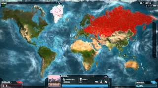 Plague Inc Evolved  Frozen Virus Mega Brutal [upl. by Don721]