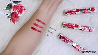 Unboxing Clozette DampG Beauty Dolcissimo Matte Liquid Lip Colour [upl. by Itak]