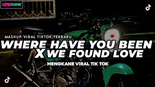 DJ WHERE HAVE YOU BEEN X WE FOUND LOVE  VIRAL TIKTOK 2024  Bootleg [upl. by Toomay]