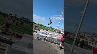 Sophomore pr 14’1 pole vault [upl. by Karb433]