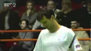 Ivo Karlovic Fastest Serve Ever 156 MPH [upl. by Anual]