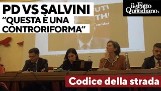 Codice strada Pd critica Salvini quotÈ una controriformaquot Lepore quotCon Città 30 15 incidentiquot [upl. by Belcher462]