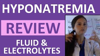 Hyponatremia Fluid amp Electrolytes Nursing Students Made so Easy NCLEX Review [upl. by Kier]