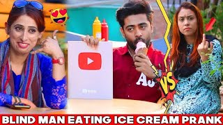 Ice Creem Eating Prank trendingvideo funny [upl. by Lhadnek686]