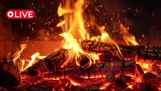 🔥 Cozy Fireplace 4K 12 HOURS Fireplace with Crackling Fire Sounds Crackling Fireplace 4K [upl. by Yhtrod]