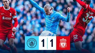 Man City 11 Liverpool  HIGHLIGHTS Haaland amp Trent AlexanderArnold Goals [upl. by Salhcin]