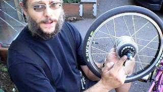 Bike Friday Rear Wheel Removal with a Shimano Alfine 8 amp Nexus 8 Internally Geared HubAVI [upl. by Lamonica230]