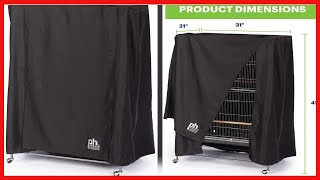 Prevue Pet Products Universal Bird Cage Cover Dark Colored Drape for Animal Crate Night Cover [upl. by Electra]