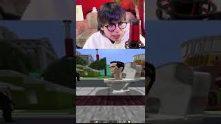 Paro el tiempo en Minecraft y ayudo a los Camara man vs los Toilets 😱shorts minecraft [upl. by Airelav500]