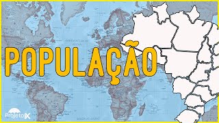 Geografia  População  Prof Thiago Feitosa [upl. by Zeph]