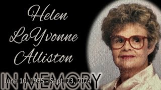 Helen Alliston Celebration of Life [upl. by Papagena298]