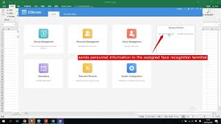 【How to】Add personal Info to Face Recognition Terminal through EZAccess [upl. by Ahsinac]