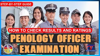 HOW TO CHECK PENOLOGY OFFICER EXAMINATION RESULTS AND RATINGS ONLINE [upl. by Heyman]