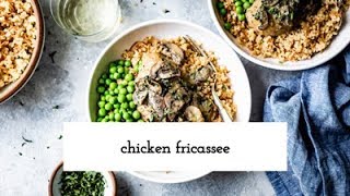 Chicken Fricassee Recipe [upl. by Ennirac598]