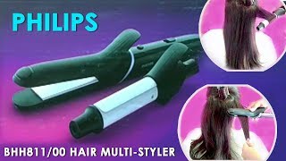 Philips Hair Straightener Multi Styler BHH81100 Unboxing and Review  Best Straightener and Curler [upl. by Tengdin]