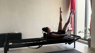 Reformer Pilates Beginner Exercise  Hundred [upl. by Emmalee830]