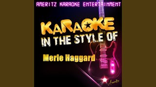 My Favorite Memory In the Style of Merle Haggard Karaoke Version [upl. by Dygal]