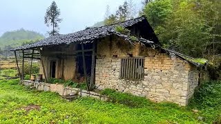 After Divorce  This Guy Renovates Abandoned House and Garden in the Countryside to Live [upl. by Atika]