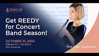 Get Reedy for Concert Band Season with Professor Julie Popplewell [upl. by Suk]