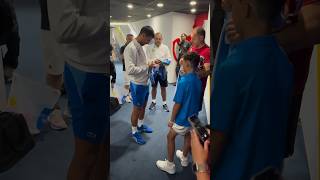 Nole je oduvek bio velikog srca novakdjokovic djokovic novak [upl. by Zinah893]