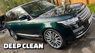 Deep Clean amp Scratch Removal  Range Rover  ASMR [upl. by Reyam]