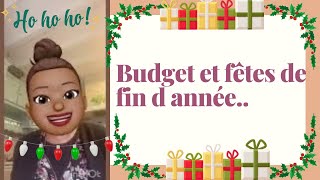 Budget On papote fêtes de fin d année et budget 🤑💶💰 [upl. by Elah]