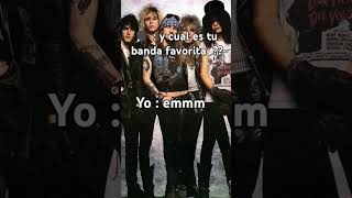 Obiooo que es GUNS G ROSES ♡♡ edit banda GUNS G ROSES rock [upl. by Alwin]