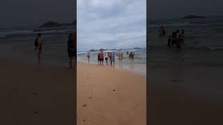 Foreigners enjoying the beach  Hikkaduwa Sri Lanka 🇱🇰 [upl. by Itsyrk]