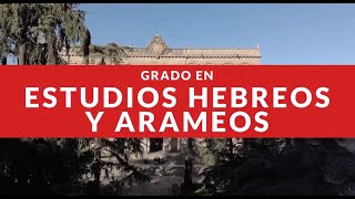 Grado en Estudios Hebreos y Arameos [upl. by Nomsed]