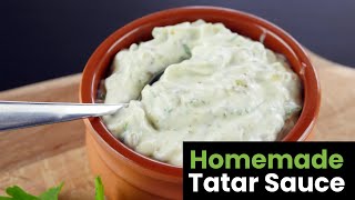 Homemade Tartar Sauce [upl. by Asilet]