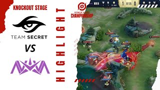 Highlight TS VS NOVA HoK Championship 2024 KNOCKOUT STAGE [upl. by Guttery]