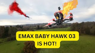 LOW FAST FUN Emax baby hawk 03 [upl. by Lacombe]